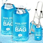 Step Weights, Ladder For Above Ground Pools, 2 Sky Blue. Fixed Price $14.76.