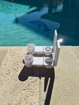 Swimming Pool Pole Hanger Hooks Accessory Mounts Organizer Rust Proof Storage. Fixed Price $18.99.