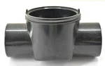 Custom Molded Products 2" Black Cpvc Serviceable Check Socket Valve No Cap. Fixed Price $12.80.