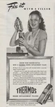 1946 American Thermos Bottle Co. - "fix With Filler" Print Ad Photo. Fixed Price $9.71.