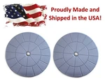 2 Grey Pool Debris Canister Deck Lid 9 1/8" Inch Skimmer Valve Replacement. Fixed Price $27.99.