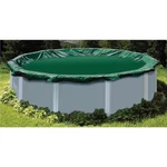 Swimline Ripstopper 12' Round Winter Cover, 4' Overlap, Green/black. Fixed Price $47.91.