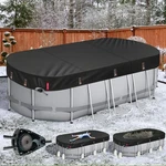 Oval Pool Cover 8.2X14 Ft Bestway/intex/coleman - Windproof. Fixed Price $68.74.