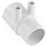Waterway Manifold SPIGOTX2" Socket 3/4" Ribbed Barb Ports 672-7130B. Fixed Price $17.95.
