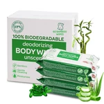 No Rinse Bathing/shower Wipes Unscented Body Bamboo & ALOE-240/1440 Ct-fpn. Fixed Price $21.49.