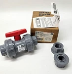 Spears 1" True Union Cpvc Viton Ball Valve 2339-010C Socket & Fnpt New. Fixed Price $69.00.