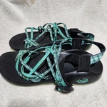 Chaco ZX3 Classic Outdoor Hiking Sandals Womens Size 9 Chuckwalla Aqua. Fixed Price $30.00.