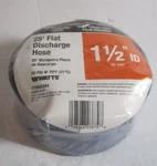 Watts, Lay-flat Discharge Hose, 1-1/2-INCH By 25-FOOT. Fixed Price $24.99.