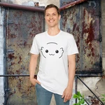 Cute Alien Happy Face Moopsy -basic T-shirt By Gatordesign Save On 2+ Adult Tops. Fixed Price $17.99.