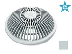 Aquastar 8" Round Moflow Suction Outlet Cover & Mud Frame Light Grey. Fixed Price $37.04.