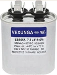 Vexunga 7.5/5 Mfd 370/440V Dual Run Capacitor CBB65A Oval Motor Hvac. Fixed Price $6.99.