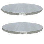 Intex Uv Resistant Deluxe Debris Cover 18' Ultra Frame Swimming Pools (2 Pack). Fixed Price $152.99.