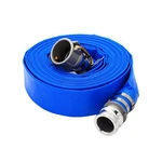 Davco 2" Id 50 Ft Pool Backwash Hose, Heavy Duty Reinforced Blue Pvc Lay. Fixed Price $82.64.