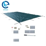 For 18X36 Ft Rectangle Winter Safety Cover Inground Swimming Pools. Fixed Price $278.70.