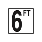 Inlays CC620060 6" X Ft Printed Deck Ceramic Tile. Fixed Price $19.16.