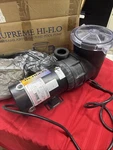 Waterway Hi-flo Supreme Pool 48-FRAME Pump Above Ground Ao Smith Hp 1.5 3450 Rpm. Fixed Price $199.00.