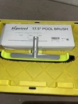 17.5" In Sepetrel Heavy Duty Pool Walls Brush Replacement. Fixed Price $14.17.