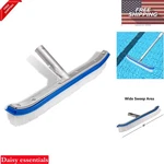 18-INCH Pool Wall & Tile Brush Heavy Duty Aluminum Nylon Bristle Cleaning. Fixed Price $26.57.