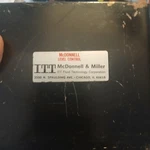 Mcdonnell & Miller Itt Single Point Level Switch Control Sensor. Fixed Price $140.00.