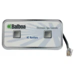 Balboa 51216 2-BUTTON Auxillary 6-CONDUCTOR Spa Control Panel With 18' Cord. Fixed Price $68.67.
