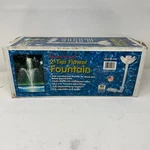 Jed Pool Tools 90-930 Backyard Two-tier Flower Fountain Made Usa Open Box. Fixed Price $24.99.