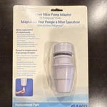 Game Skimmer Filter Pump Adapter 31915SM Plastic White For Polygroup. Fixed Price $12.88.