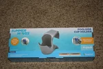 Summer Waves Poolside Frame Attachable Cup Holder Gray 4-PACK Brand New. Fixed Price $21.70.
