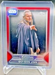 2025 Topps Chrome Star Wars Nscc National Qui-gon Jinn Red Refractor 5/5 #SW-15. Fixed Price $499.99.