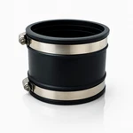 Flexible Rubber Coupling With Stainless Steelclamps Pvc Cast Iron Pipe Connector. Fixed Price $133.18.