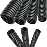 Electriduct 2" Polypropylene Non-slit Wire Loom Inch 10 Feet, Black. Fixed Price $57.14.