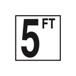 Inlays CC610050 6" X Ft Printed Waterline Ceramic Tile. Fixed Price $18.59.