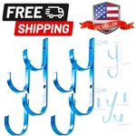 Swimming Pool Aluminum Pole Hanger Set, Blue, 2-PACK 4 Hooks, For Telescoping.... Fixed Price $26.99.