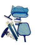 Fibropool Above Ground Maintenance Kit Telescoping Blue/white/black. Fixed Price $49.99.