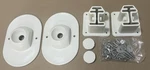 Pool Ladder Heavy Duty Flang Set & Ball Joint Replacement For Champlain New. Fixed Price $39.99.