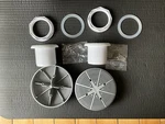 Set Of Cmp Fiberglass Pool Suction Drain 175 Gpm 6" 25215-00X-000. Fixed Price $43.36.