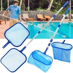 Swimming Pool Leaf Skimmer With Telescopic Pole Fine Mesh Net Rake Tub Spa Pond. Fixed Price $20.99.