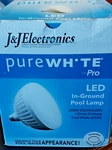 J&j Electronics 12V, 28W Purewhite Cool Led Pool Lamp (26612) With Gasket. Fixed Price $105.00.