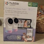 Hubble Connected Nursery Pal Glow+ Twin 5" Fi Baby Monitor Ptz Night Light. Fixed Price $70.00.