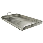 31'' 17'' Stainless Steel Convex Comal Griddle Plancha Grill Double Stove. Fixed Price $115.99.