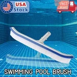 Blue 18INCH Swimming Pool Wall & Floor Brush W/ Nylon Bristles Aluminum Handle. Fixed Price $22.98.