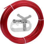 Pool Cover Winch And Cable Kit 100FT Wire Ratchets Strong Durable For Winter Red. Fixed Price $14.45.