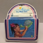 Intex The Wet Set Puff Play Turtle Inflatable 1996 Pool Bath Toy Nos. Fixed Price $15.99.