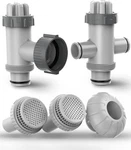 Above Ground Pool Parts Kit, Replacement Pump With Split Gray. Fixed Price $77.11.