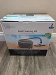 Mainstays Pool Vacuum Kit 2-PIECE 25FT Uv-resistant Hose+swivel Head 1.25"/1.5". Fixed Price $49.97.