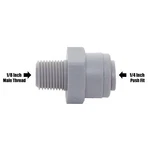 Pack John Guest PI010821S 1/8" Nptf Thread To 1/4" Self Connect Push Fitting. Fixed Price $12.95.
