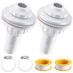 2 Sets Swimming Pool Return Jet Kit Comes With Eyeball Assembly, Washers, Cla.... Fixed Price $32.96.