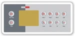 Gecko TSC-4 Spa Topside Control Keypad, 10-BUTTONS, 8-PINS Plug Part 0201-007044. Fixed Price $350.44.