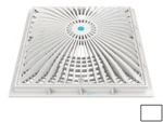 Aquastar 12MF101 Cover, Moflo, Square, W/ Frame, White. Fixed Price $113.55.