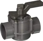 Jandy Space Saver Valve (diverter) 1/2"-2" Positive Seal, 2-PORT 3407. Fixed Price $58.95.