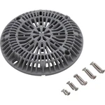 8" Galaxy Drain Cover With Screw Pack, Gray. Fixed Price $20.90.